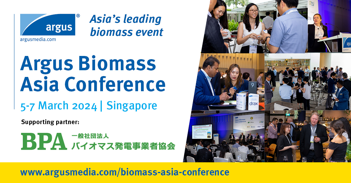 Argus Biomass Asia Conference